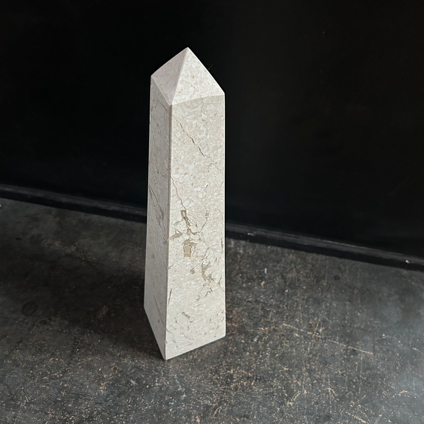 Stone Marble Obelisk Sculpture