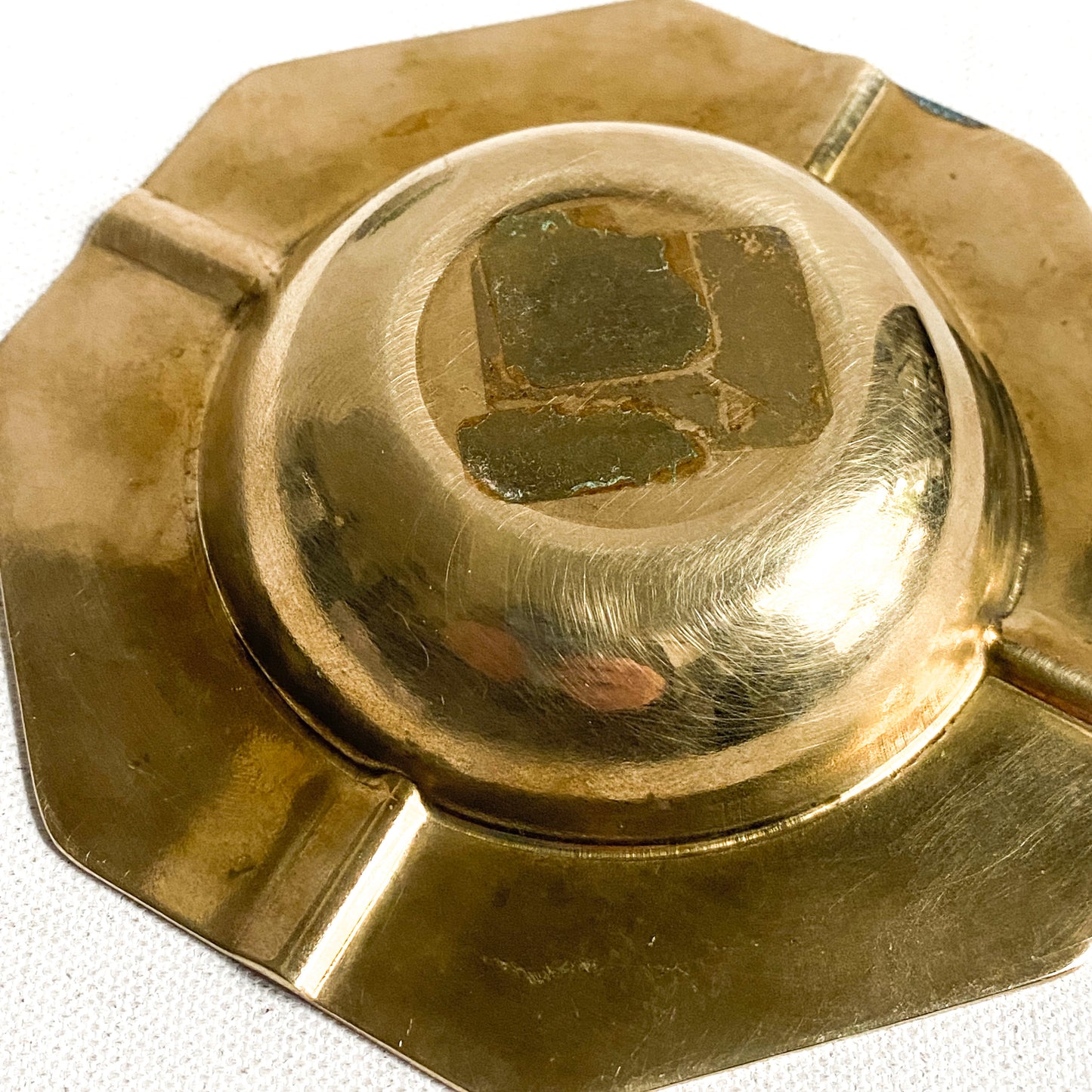 Vintage Brass Ash Tray or Incense Dish