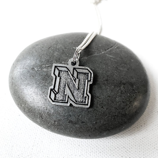 "N" for Nordonia Necklace, Collegiate Letter