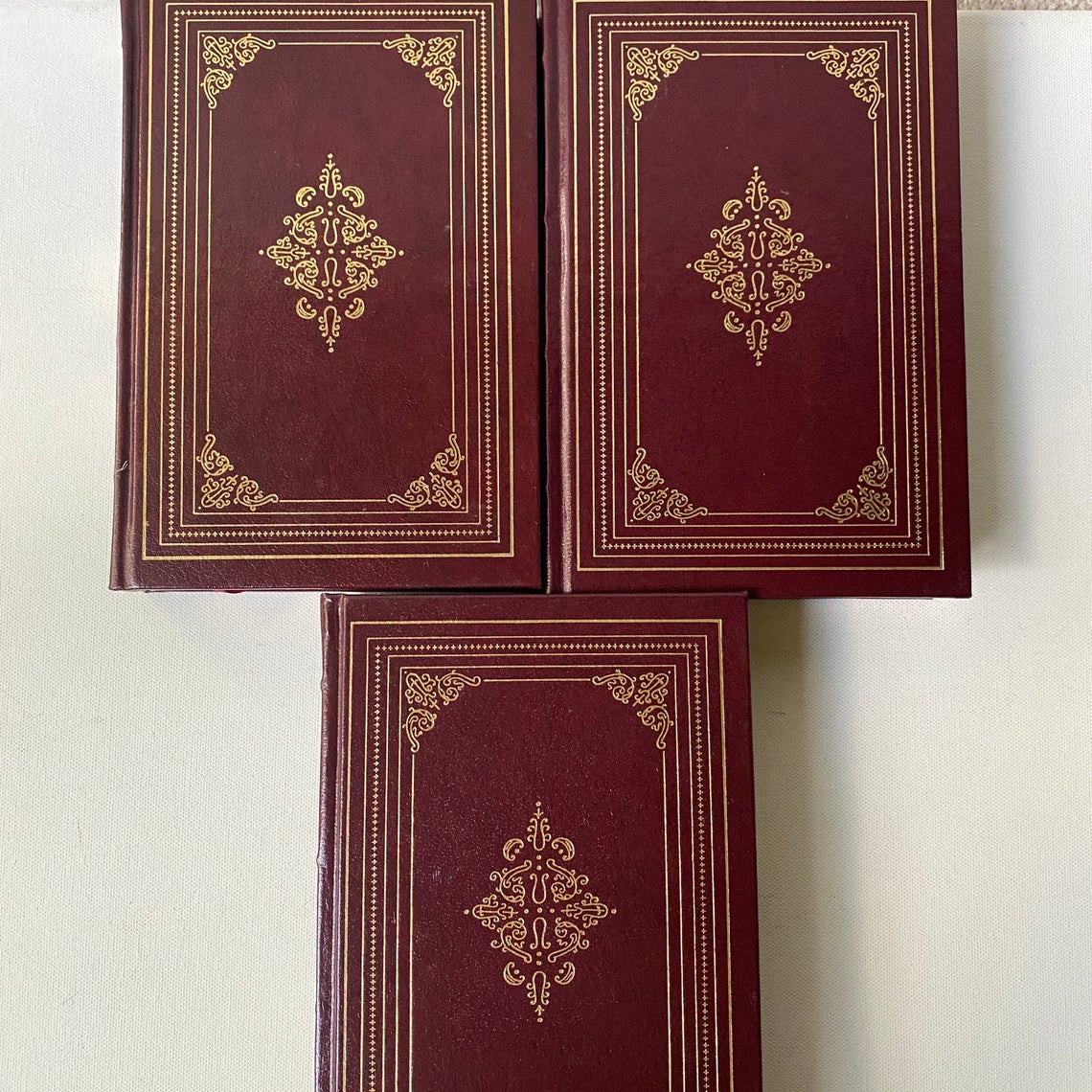 English Poetry in Three Volumes, Vintage Hardbound Books,The Harvard Classics, Keats, Fitzgerald, Whitman, Emerson and more