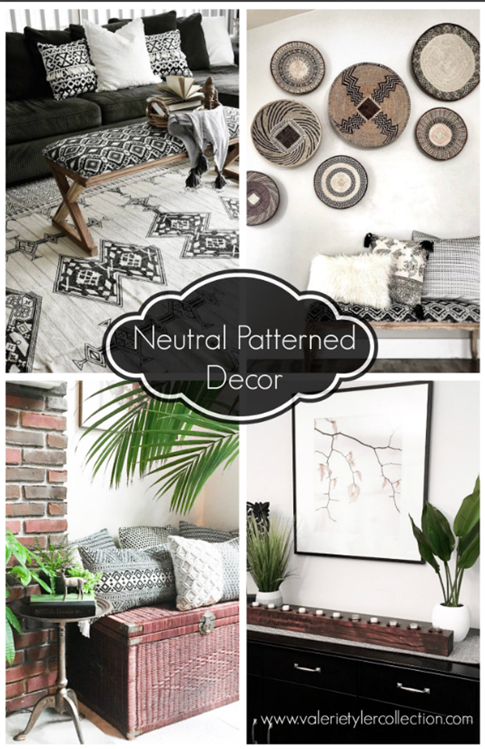 Neutral Patterned Decor