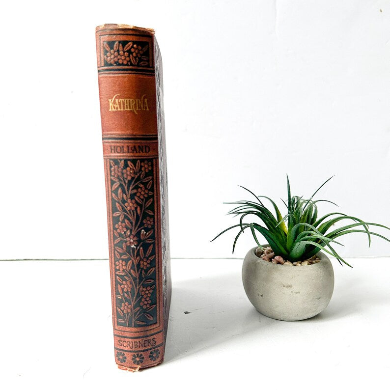 Kathrina by J.G. Holland, Antique Victorian Book