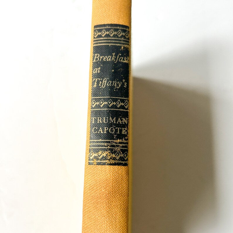 Breakfast at Tiffany's by Truman Capote, Vintage 1958 Book