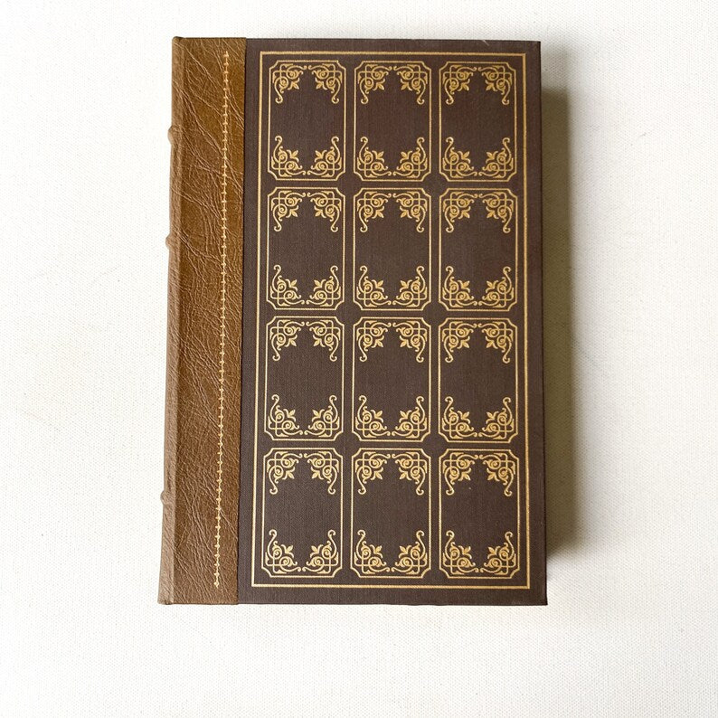 Vintage book, Waverly ('Tis Sixty Years Since) by Sir Walter Scott, The Franklin Library Edition
