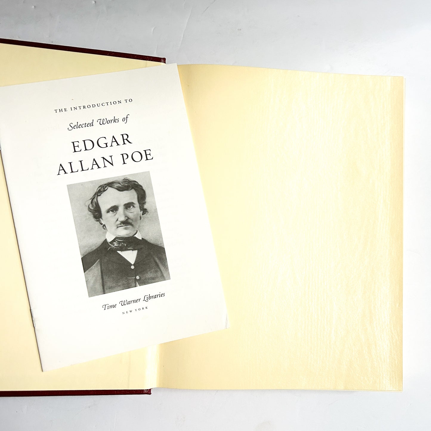 Vintage Selected Works of Edgar Allan Poe, Time Warner Libraries