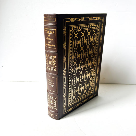 Tales of Mystery and Imagination by Edgar Allan Poe, Vintage Easton Press Collectors Edition Book in Genuine Leather