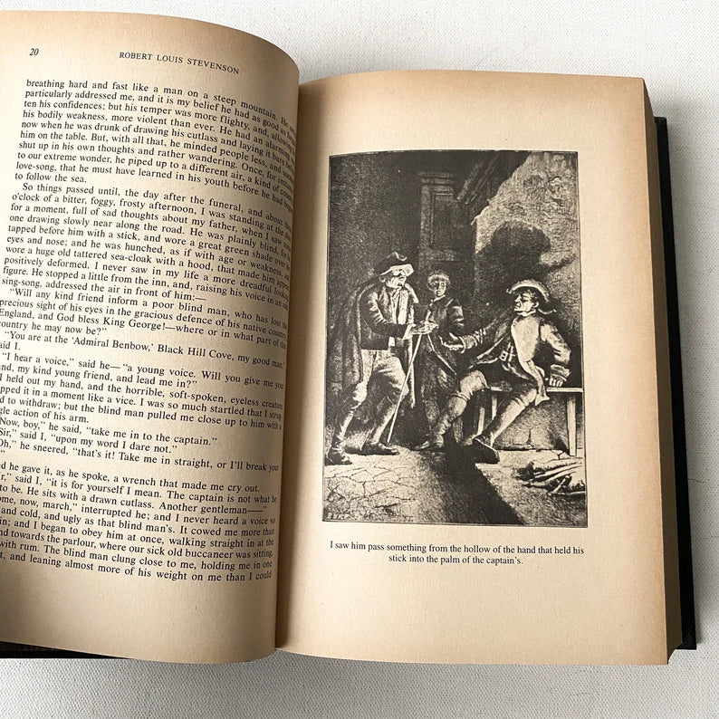 Vintage Robert Louis Stevenson, Greenwich Unabridged Library Classics, Treasure Island, Dr. Jekyll and Mr. Hyde