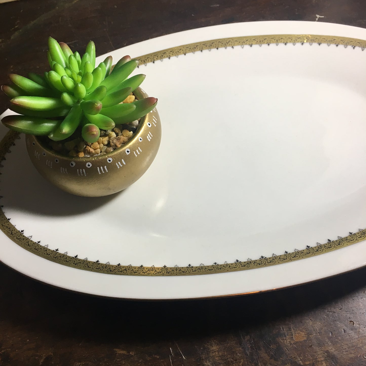 Chodziez porcelain platter from Poland