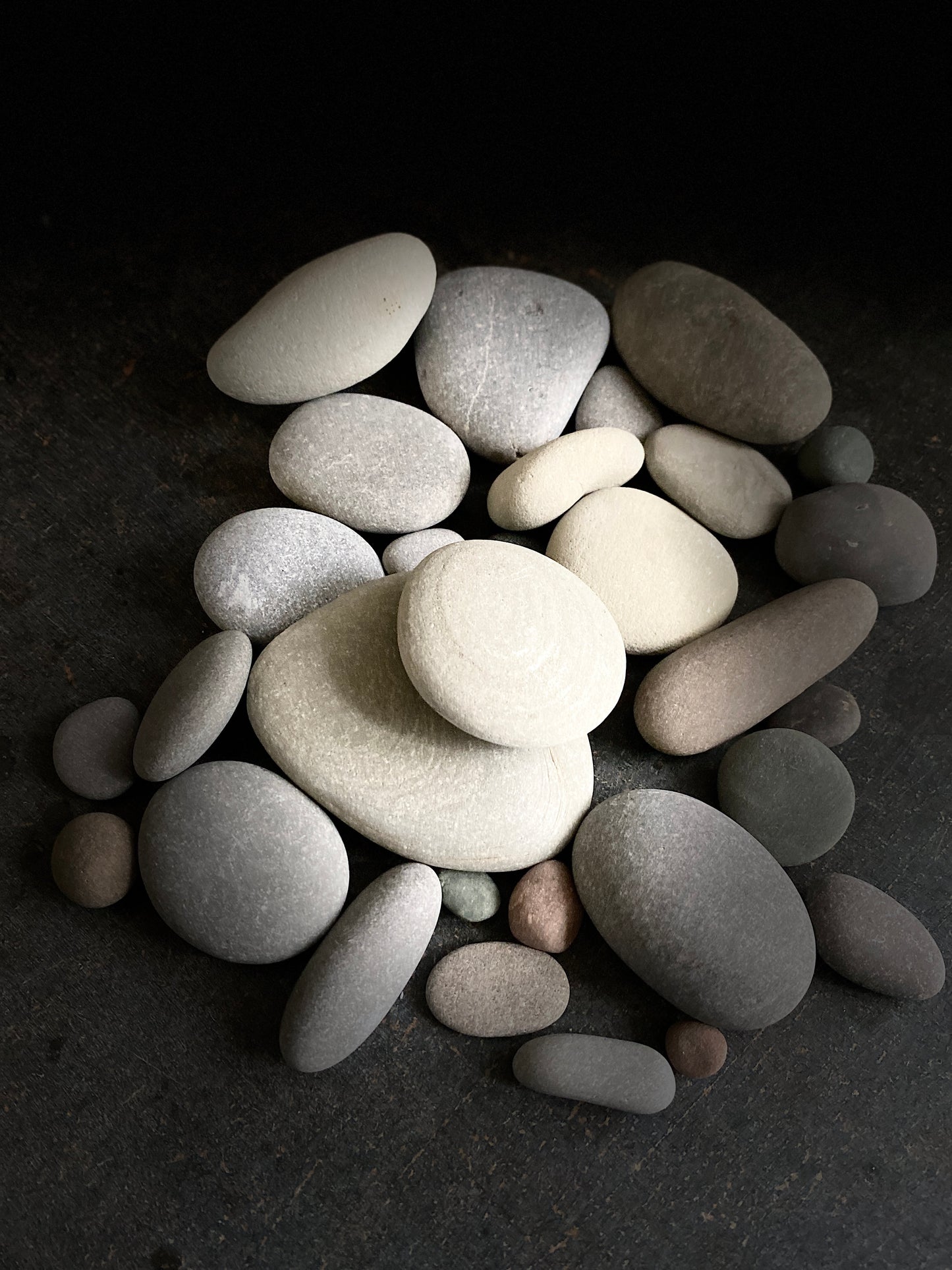Zen Meditation Rock Collection, for crafts, photography or painting