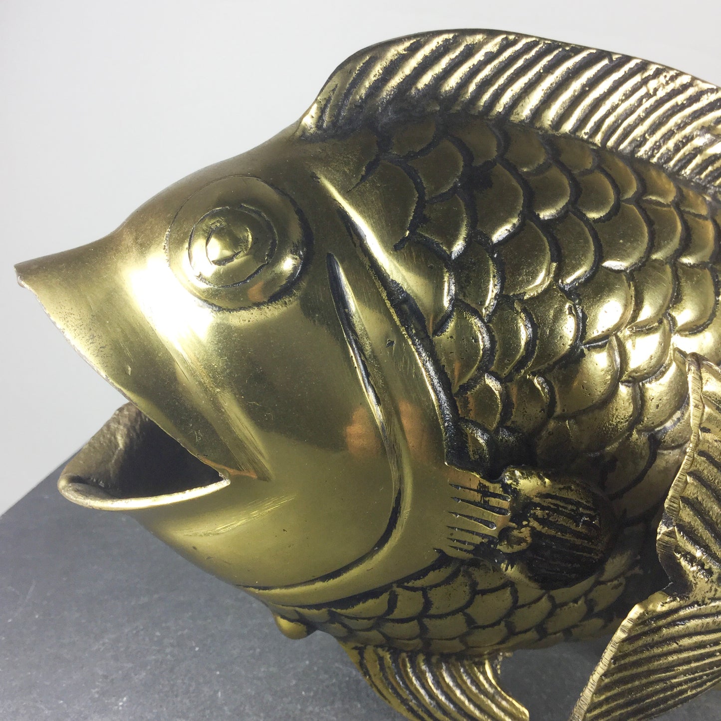 Brass Fish Sculpture