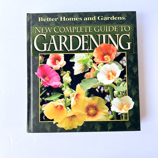 Vintage Better Home and Gardens New Complete Guide to Gardening Book