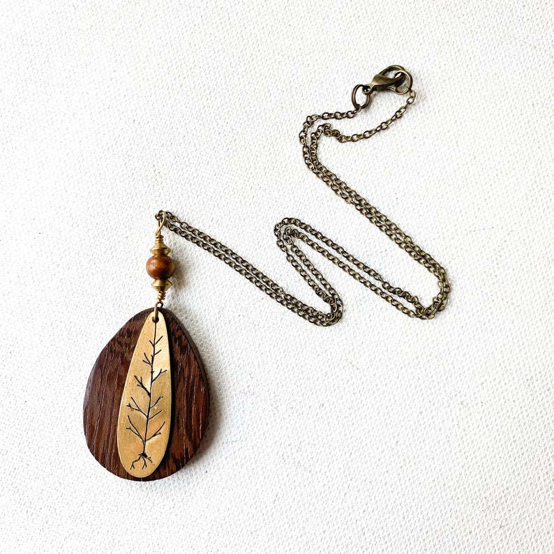 Tree Necklace, Nature Lover Pendant