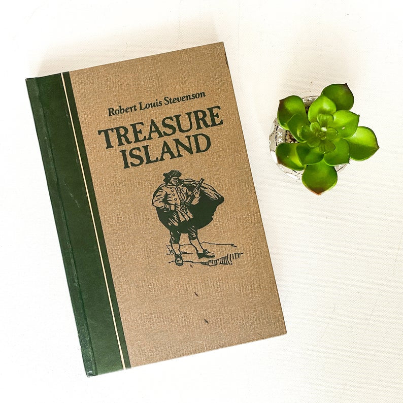 Vintage Treasure Island hardbound book, The World’s Best Reading