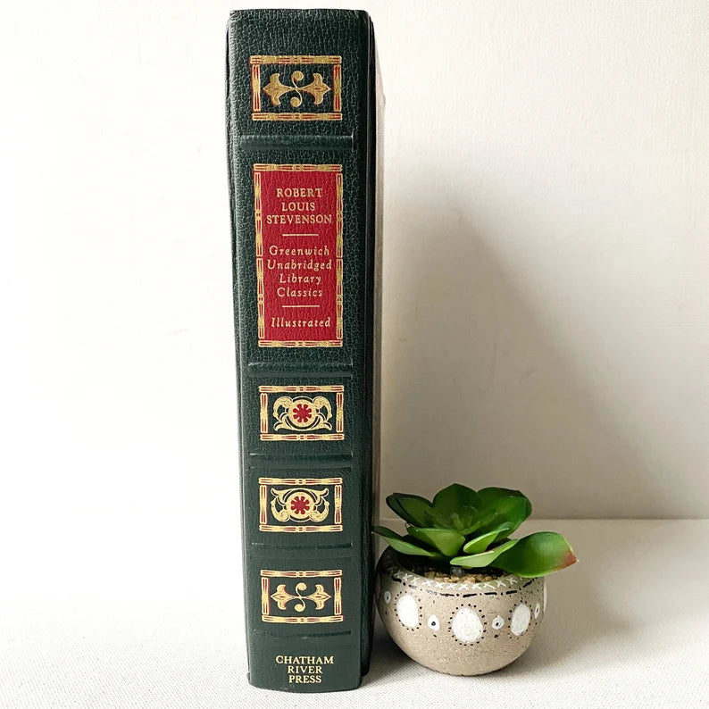 Vintage Robert Louis Stevenson, Greenwich Unabridged Library Classics, Treasure Island, Dr. Jekyll and Mr. Hyde