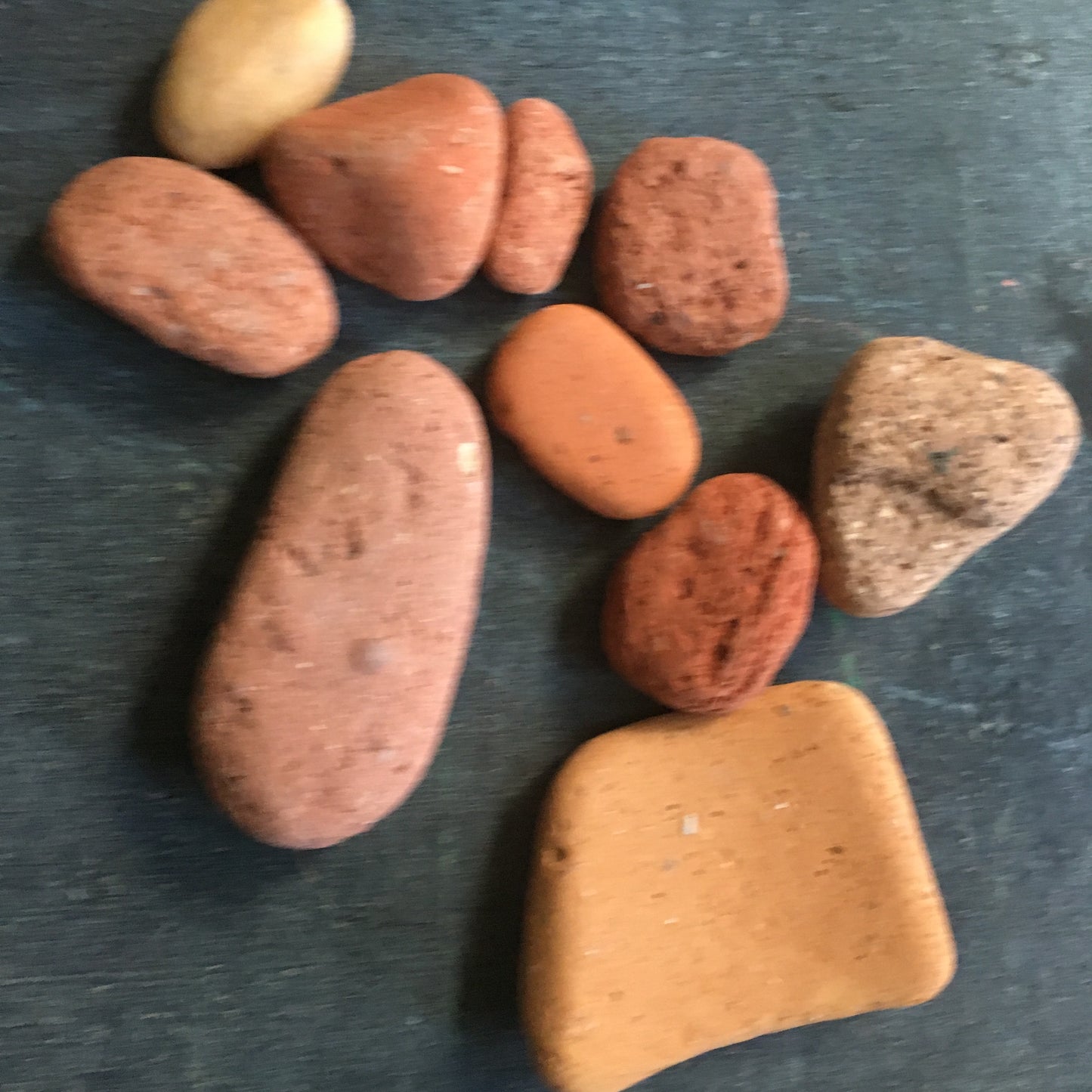 Vintage Beachcomber Lot - Driftwood, Lake Tumbled Stone and more