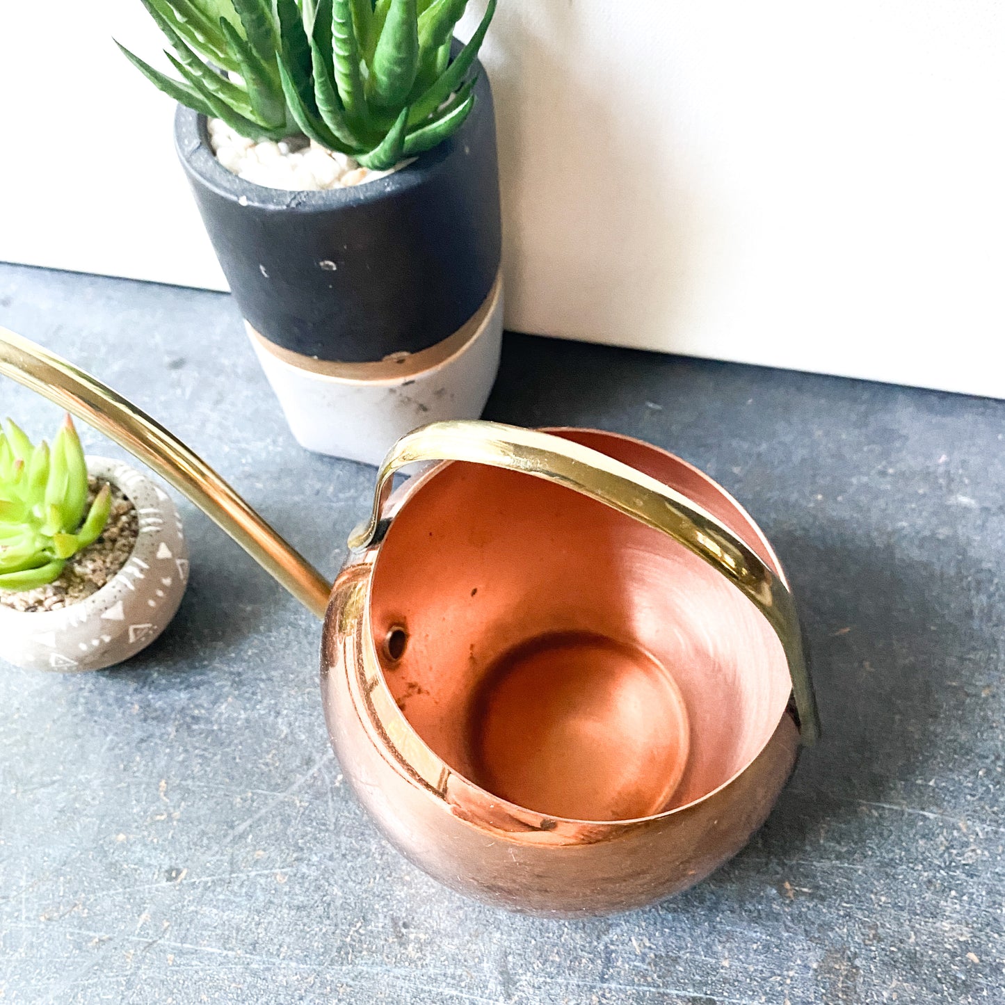 Copper Watering Can, Vintage Gardening