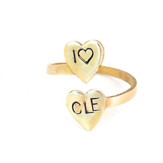 I love CLE ring, Cleveland Pride Jewelry