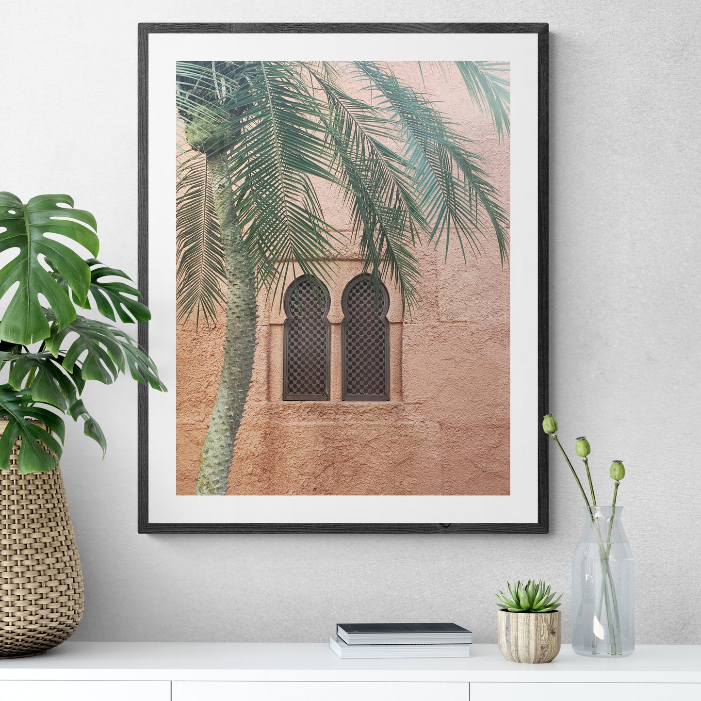 Tropical Palm Print, Palm Tree Photograph, Wall Art