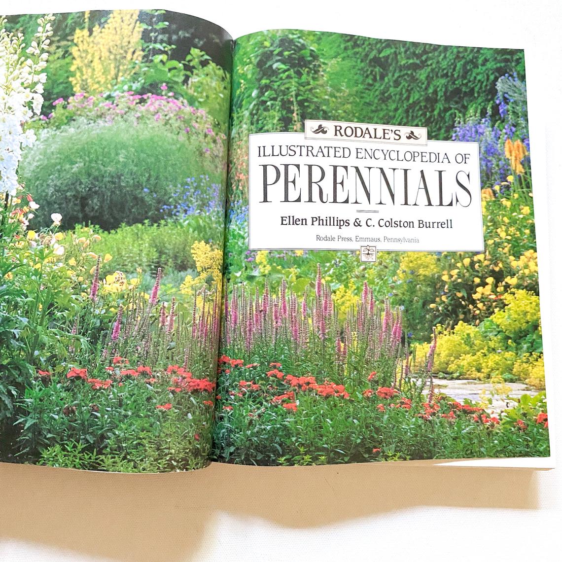 Rodale’s Illustrated Encyclopedia of Perennials, Vintage Gardening Reference Book