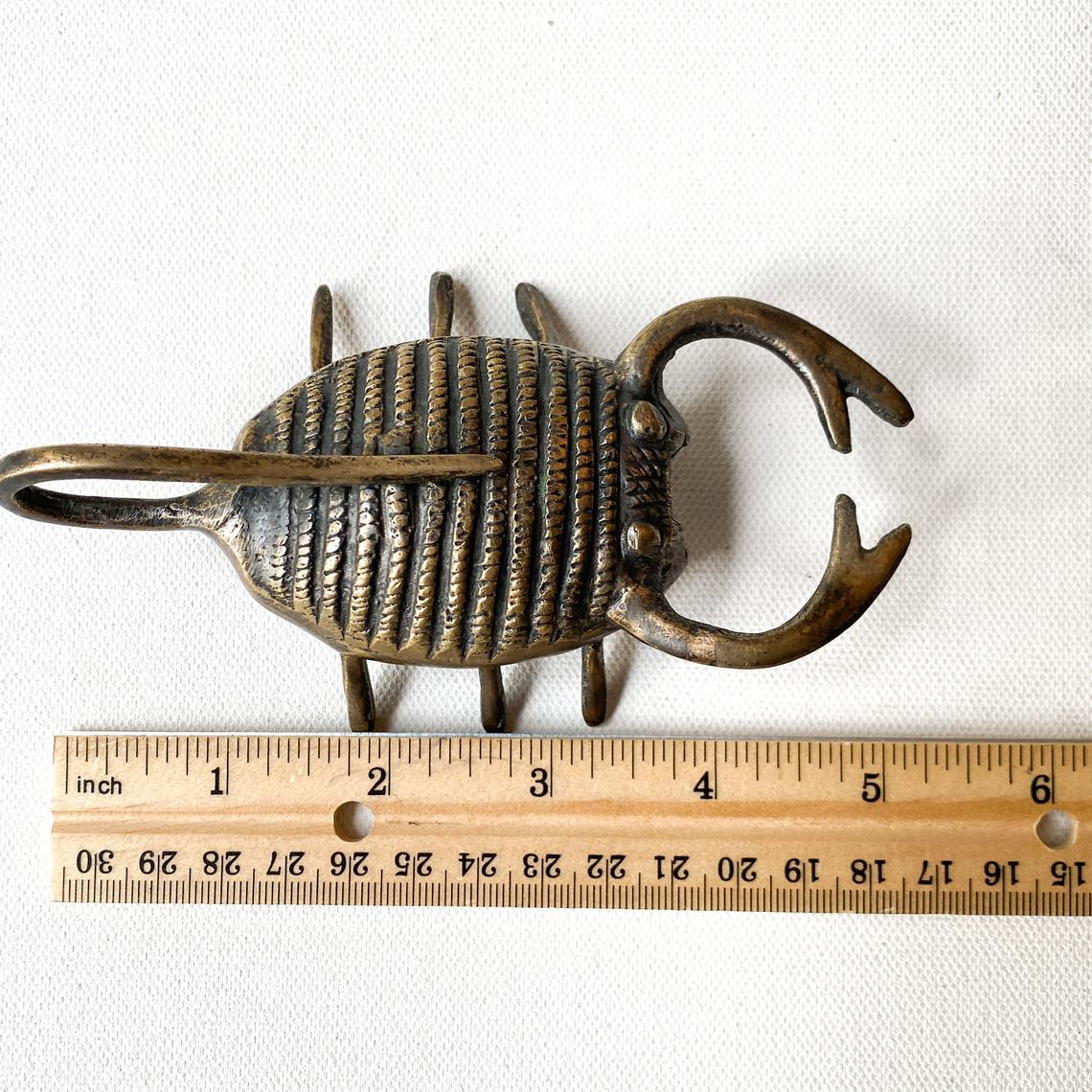 Vintage Brass / Bronze Scorpion Figurine