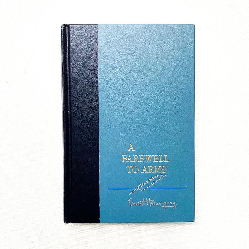 A Farewell To Arms by Ernest Hemingway, Vintage Hardbound Book, 1957
