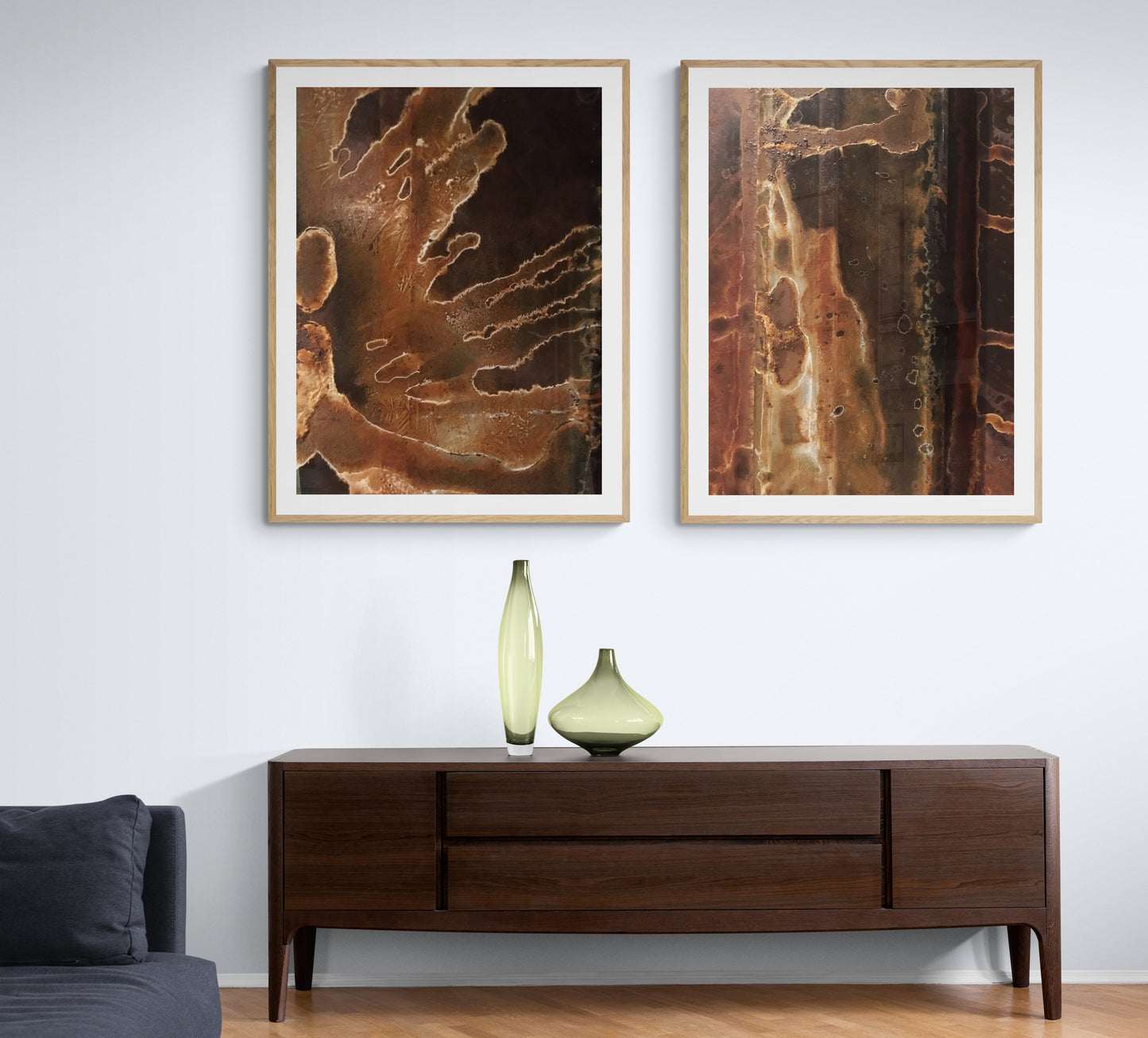 Industrial Bloom, Rustic Print, Abstract Photography
